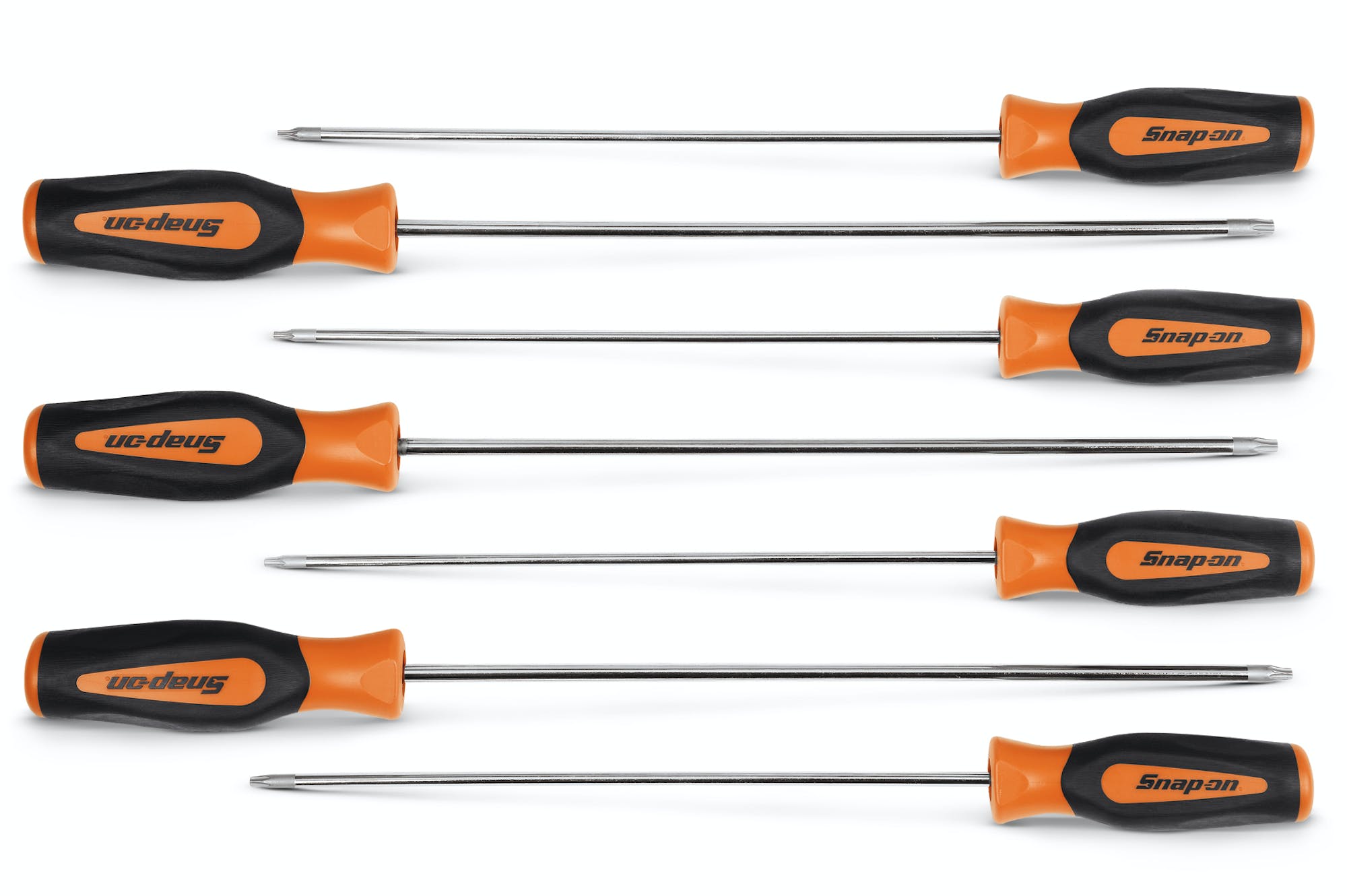 7 pc TORX® Instinct® Soft Grip Long Screwdriver Set (Orange) | SGDTXL70BO 7 pc TORX® Instinct® Soft Grip Long Screwdriver Set (Orange) | SGDTXL70BO